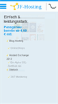 Mobile Screenshot of jf-hosting.net